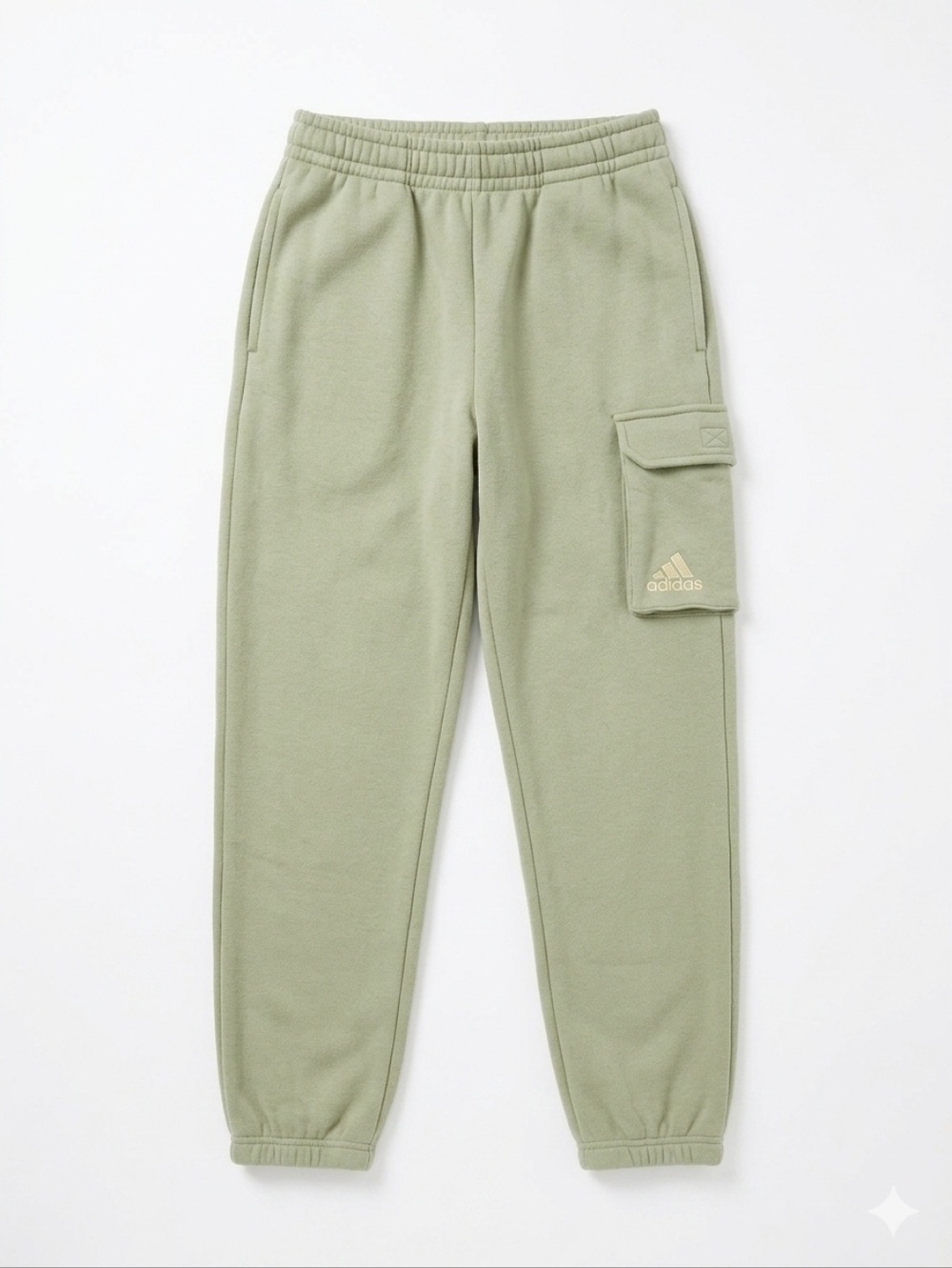 Adidas Kids Medium 10/12 Green Cargo Sweatpants